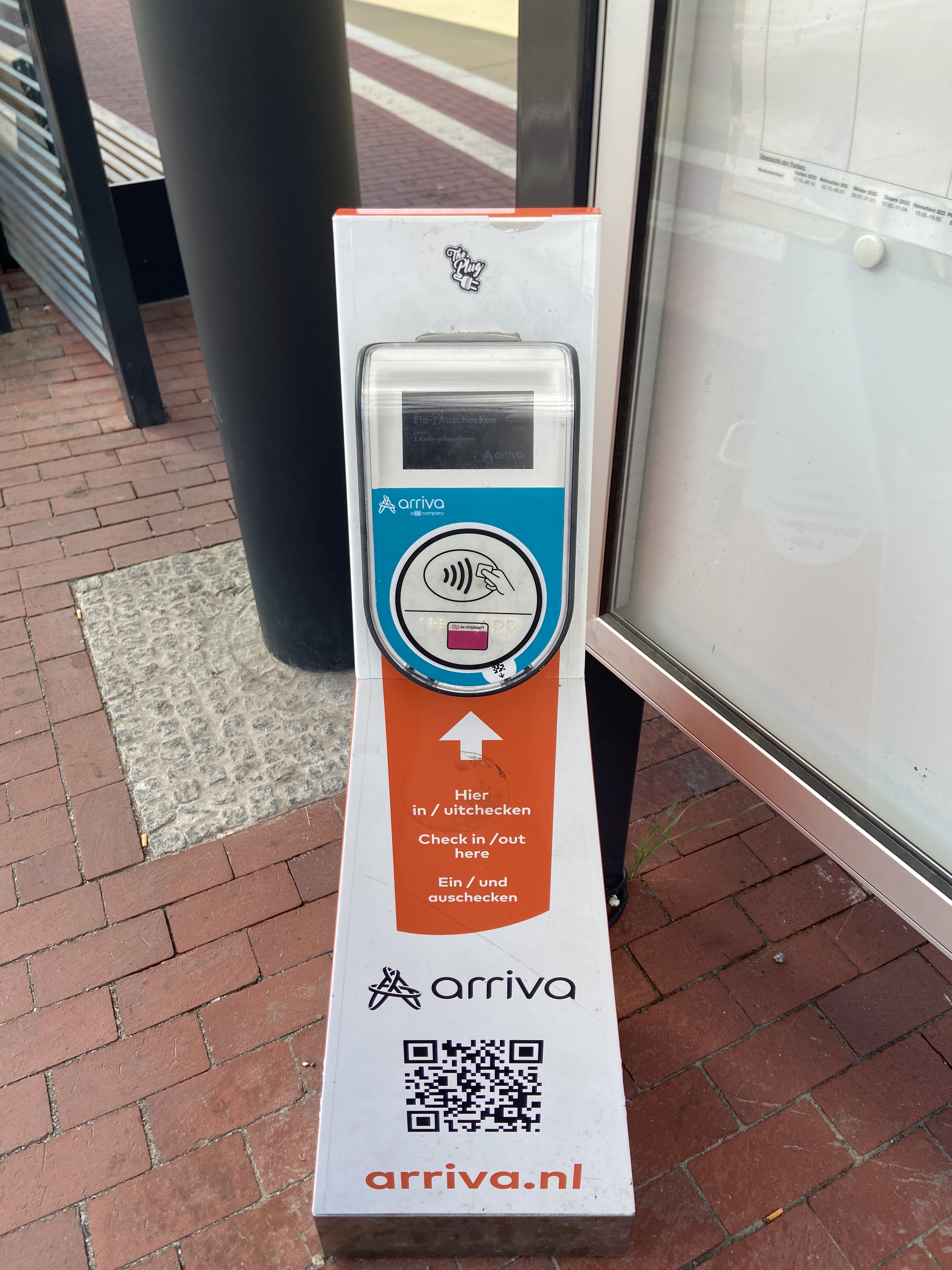 OV-Chipkaart: Nutzen in Deutschen Bahnhöfen