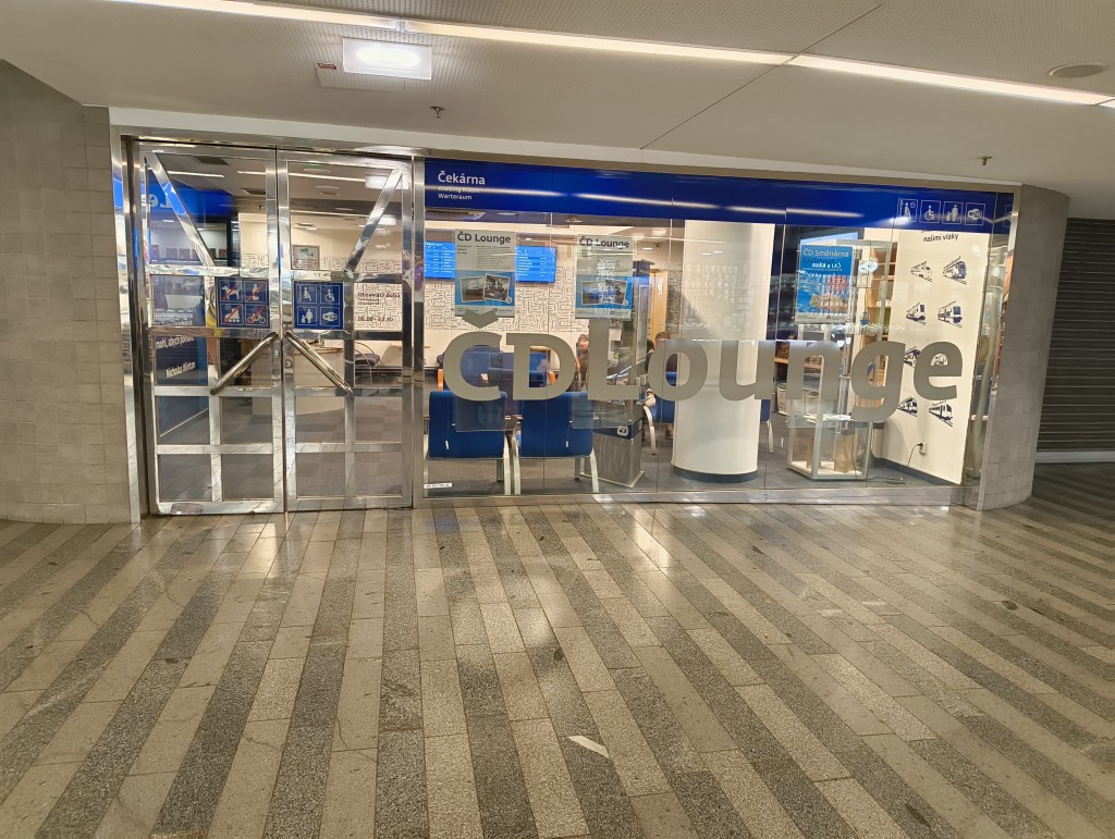 Ausstattung der ČD Lounge in Praha hlavní nádraží