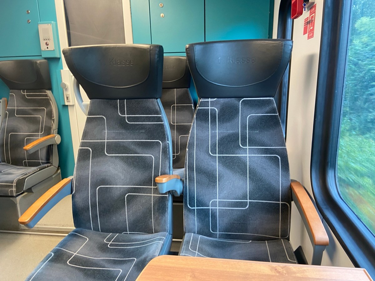 1. Klasse fahren im Deutschlandtarif, gönn dir doch&nbsp;mal!