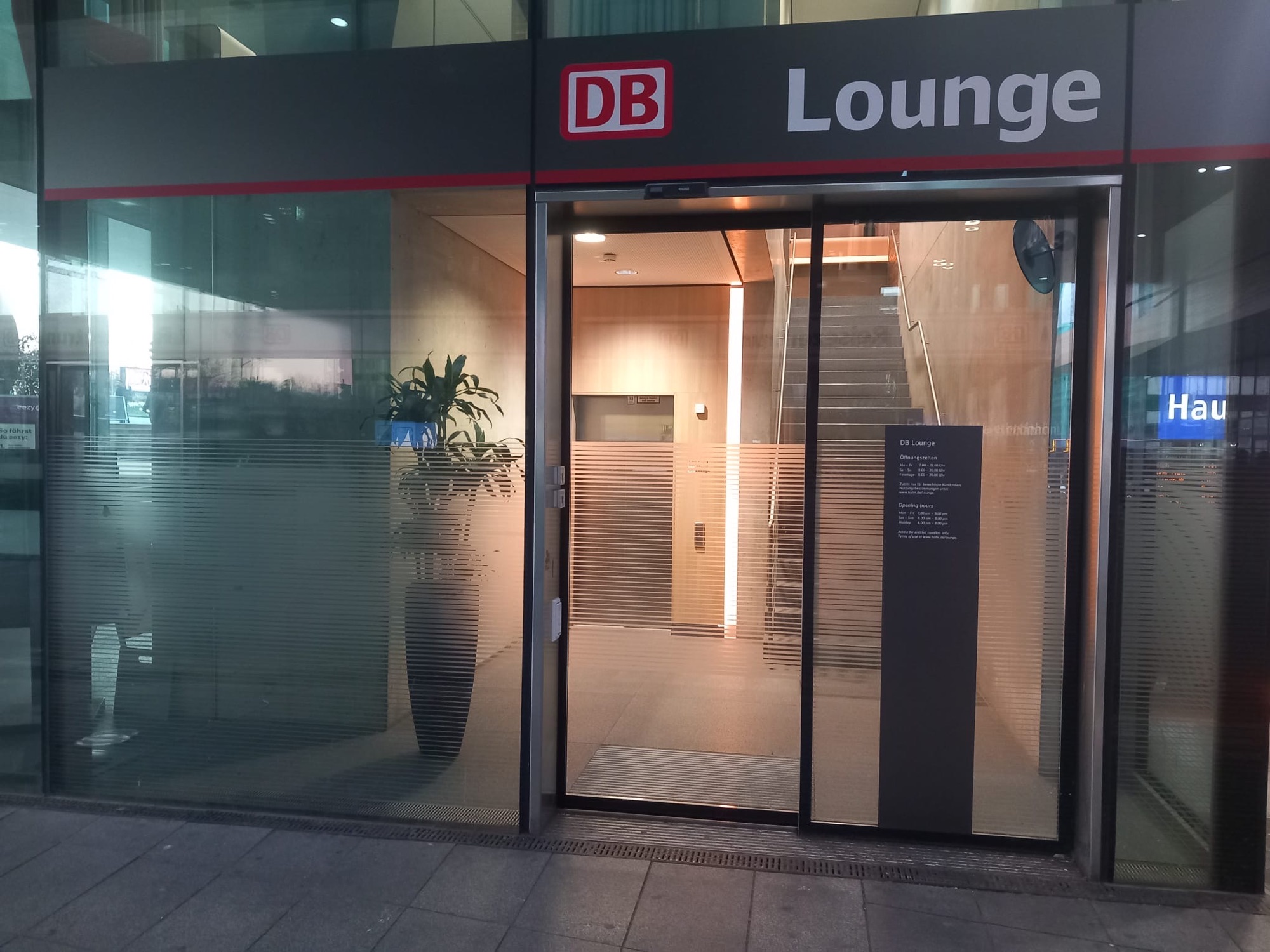 DB Lounge Essen – Ruhige Ecke im Hauptbahnhof
