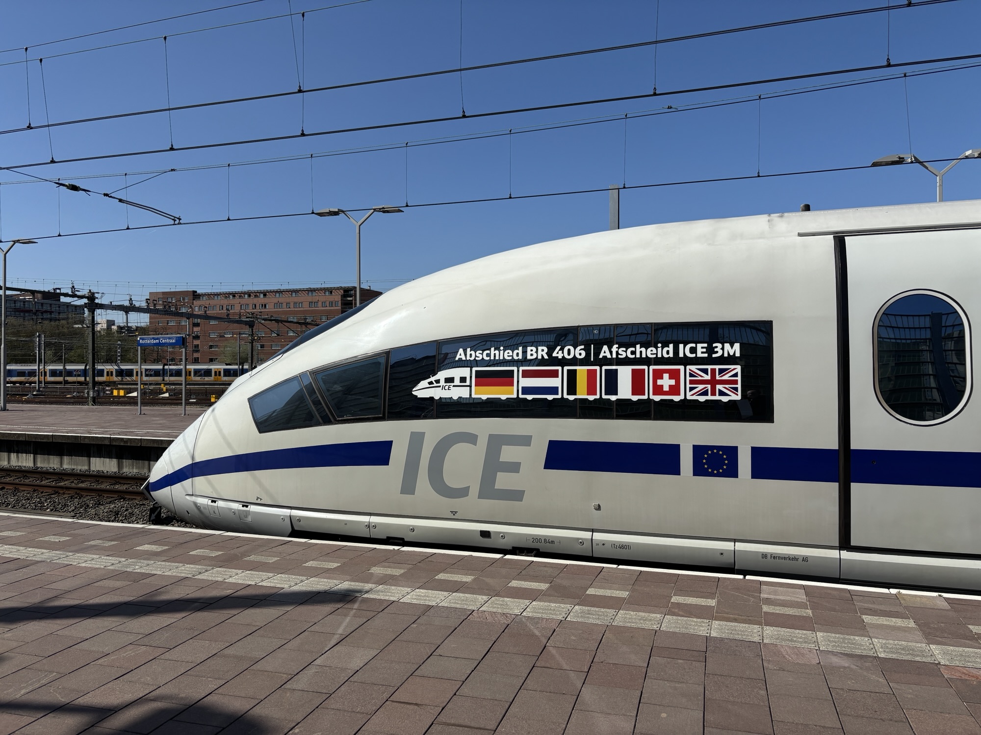 25 Jahre ICE International und Tschüss, Baureihe 406