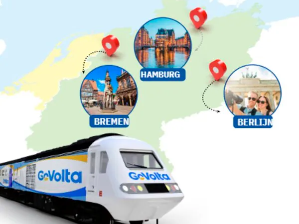 Günstig nach Berlin, Hamburg oder Bremen – das GoVolta-Ticket bei&nbsp;Kruidvat