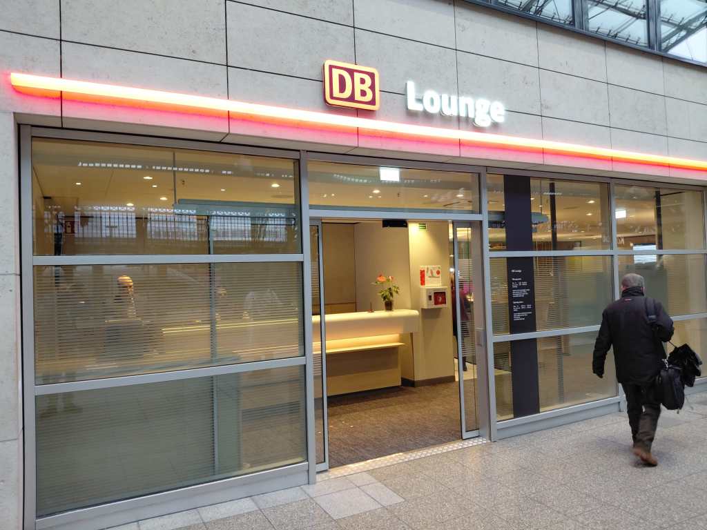 Eingang DB-Lounge Köln